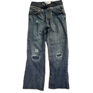 Old Navy Girl"s Blue Distressed Jeans Sz 4T